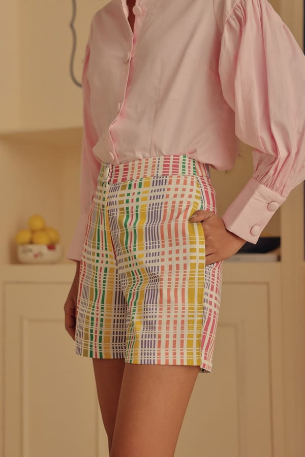 Caramelo Shorts — Sage by Mala