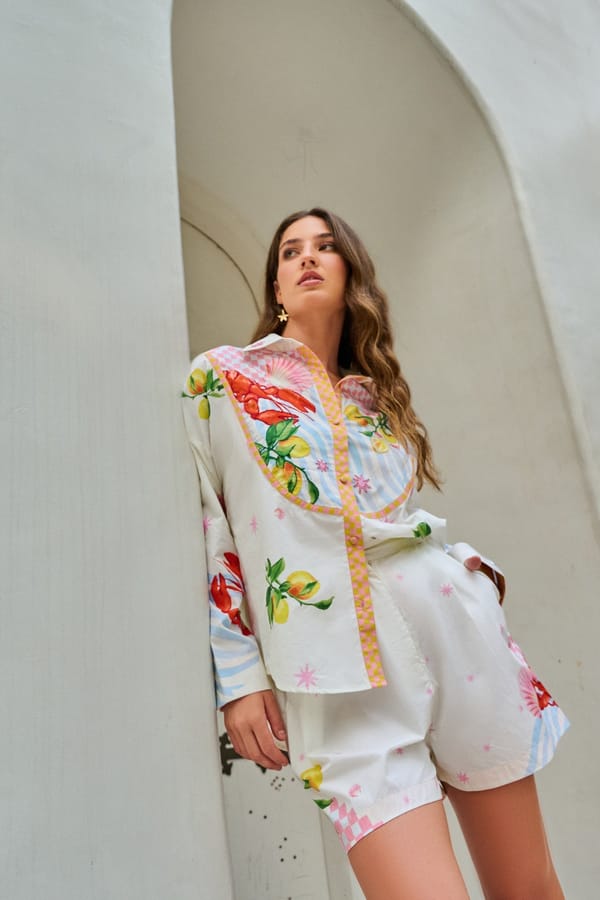 Mia Shorts - Summer Zest — SHOP NOIB