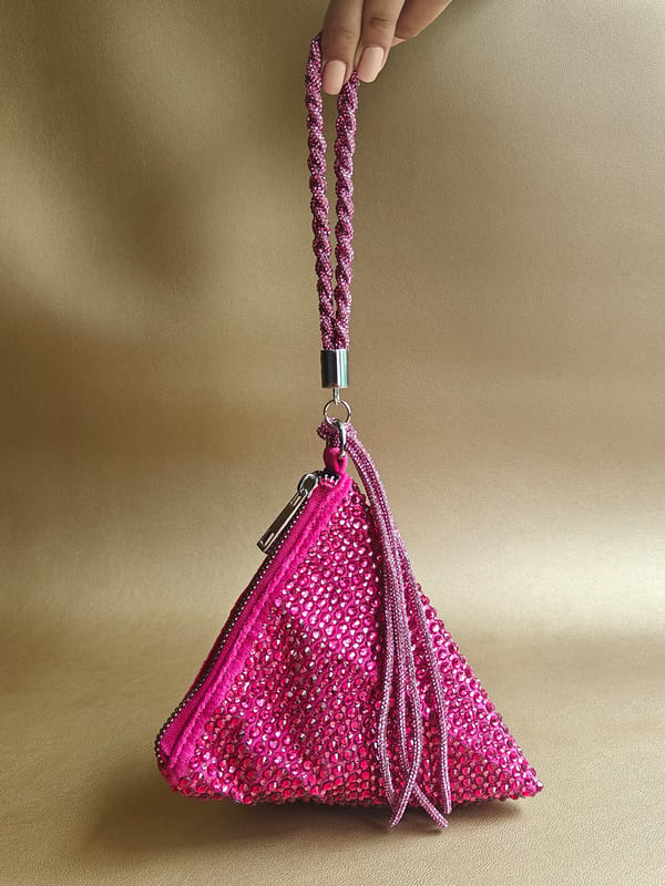 Hot Pink Delhi Bag — Plode