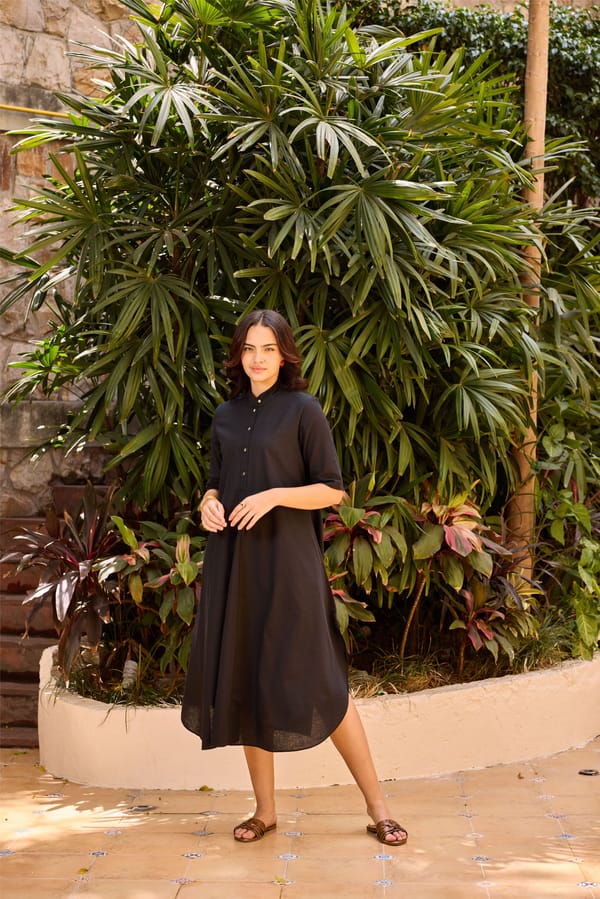 Rose Kurta Dress — Eko Clothing