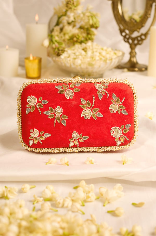 Tavishi Red (Clutch) — 5 Elements