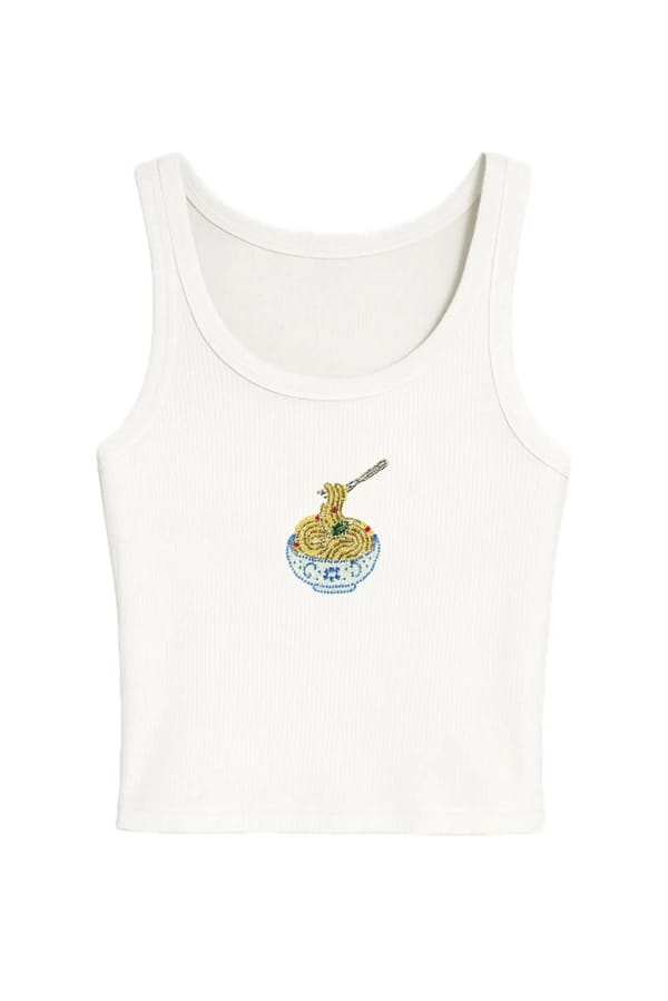 Pasta Tank Top — Past Modern