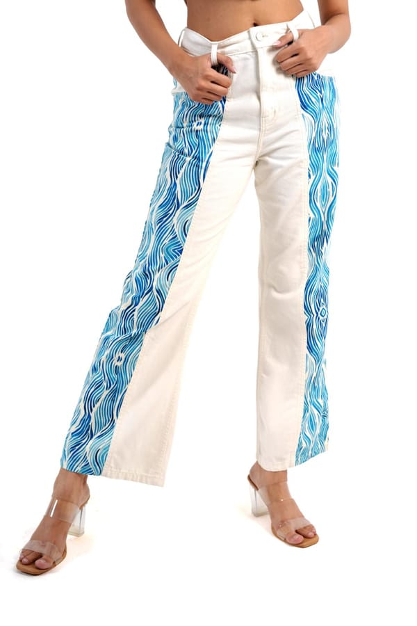 Aqua Panel Denim — DenZ