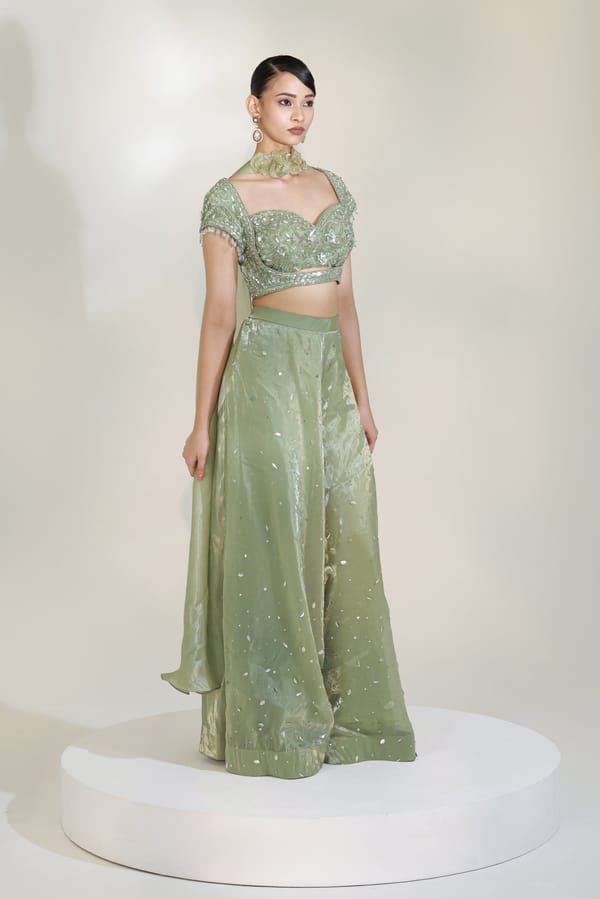 Sage Luxe Co-ord Set — LIBAS CAFE