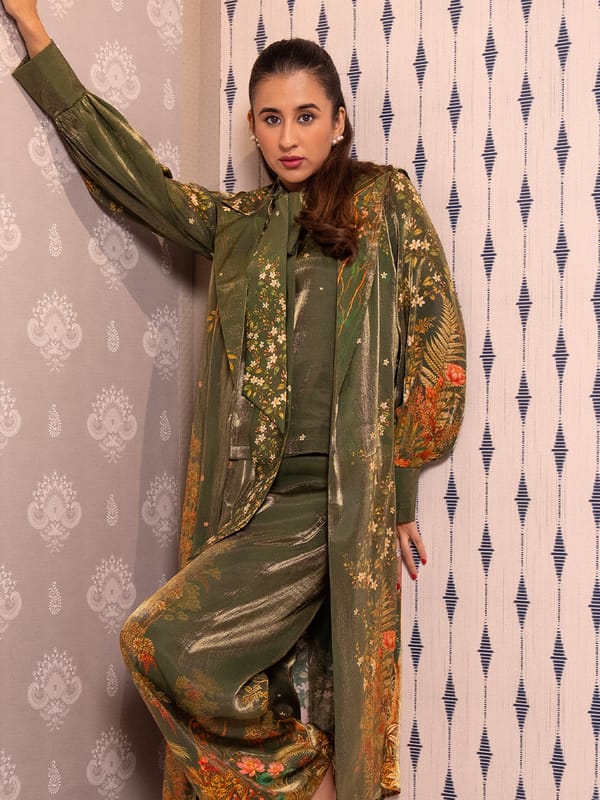 Kopa Shimmer Printed Jacket — HOUSE OF FETT