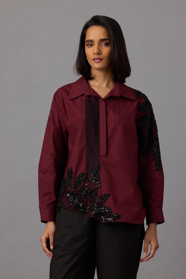 Hailey Applique Shirt — 63East