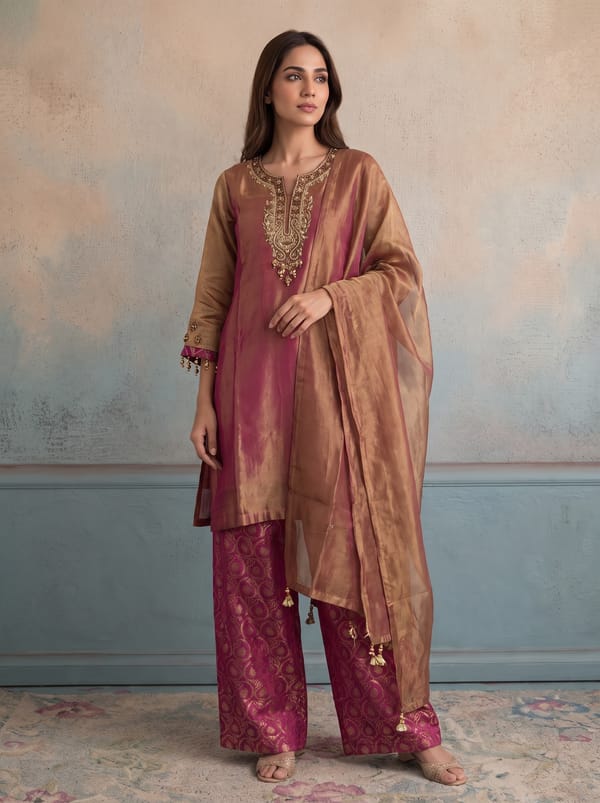 Rani Royale Kurta Set — SUSHIL AGGARWAL