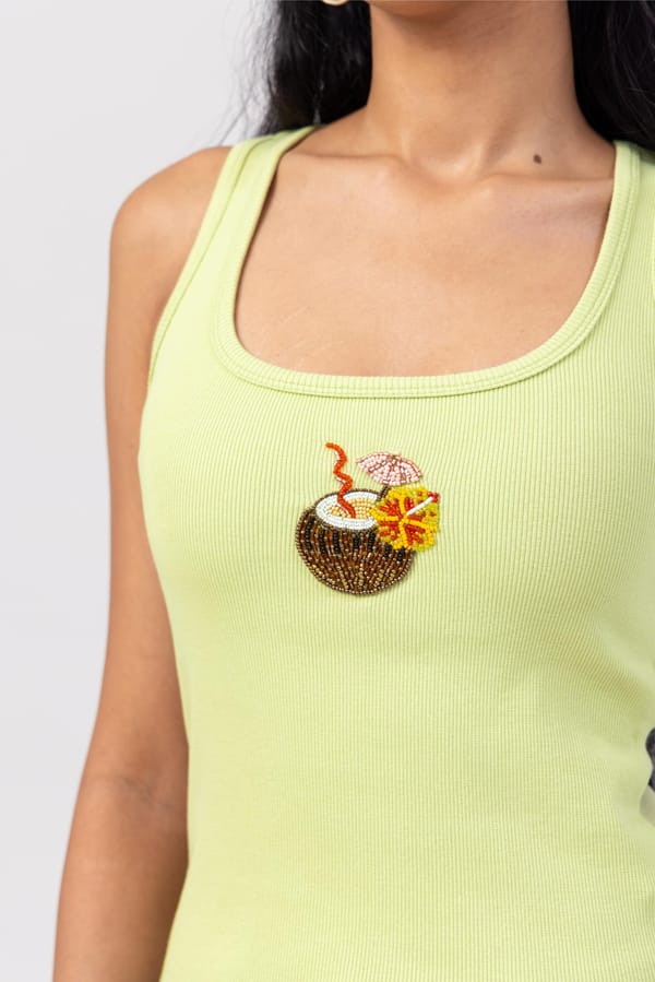 Coconut Tank Top — Past Modern