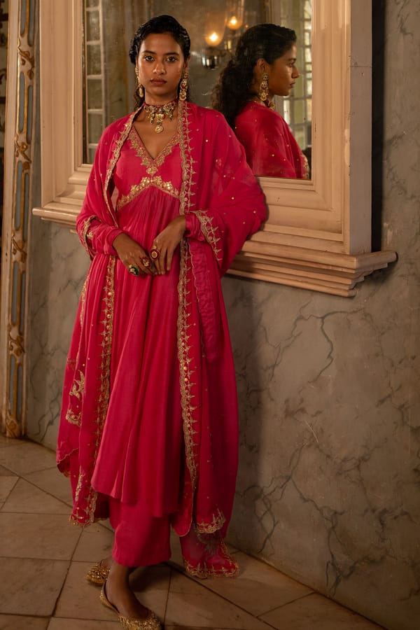 Hina Anarkali Set — Paulmi and Harsh