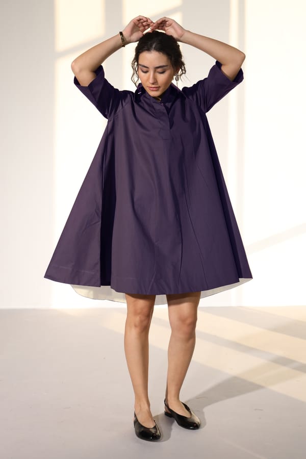 Zoe Circular Tunic Dress — D.Artists