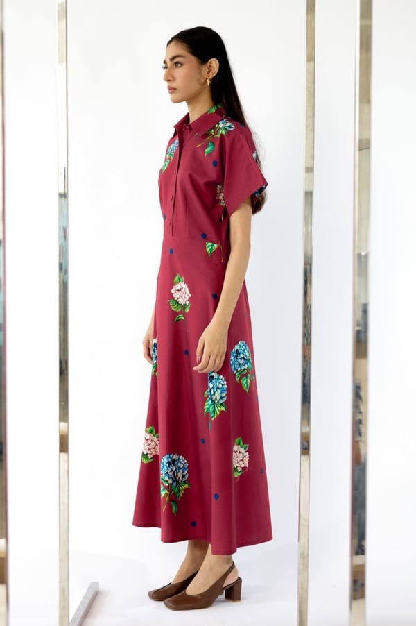 Orlena Dress — THE FINICKY COLORIST