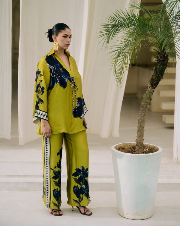 Green Valerie Top Co-ord — Missy Co.