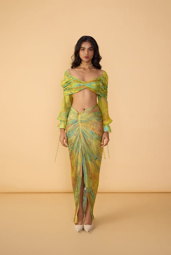 Kanissa Blouse & Gigi Skirt — Saaksha and Kinni