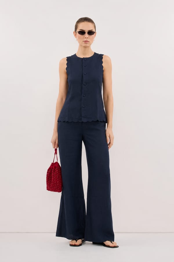 Mira Linen Co-ord Set — MOMENT BOMBAY