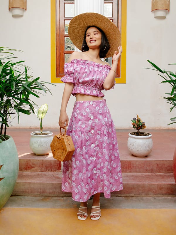 Botanica Floral Skirt — HOUSE OF FETT