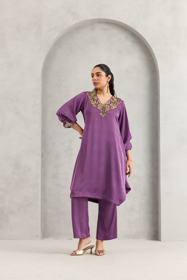 Purple Zila Tunic — Chique
