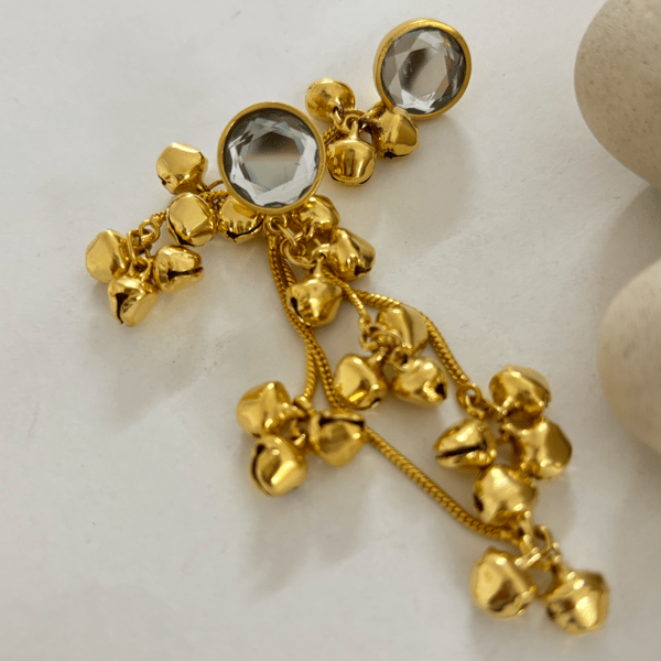 Ghunghroo Mirror Danglers — Aditi Bhatt