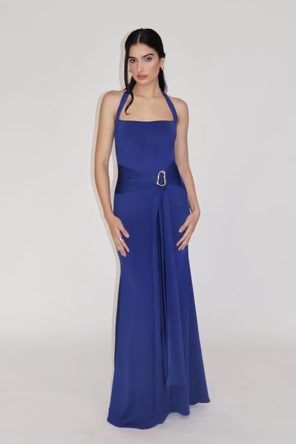Mimosa Dress Navy — Select Staples