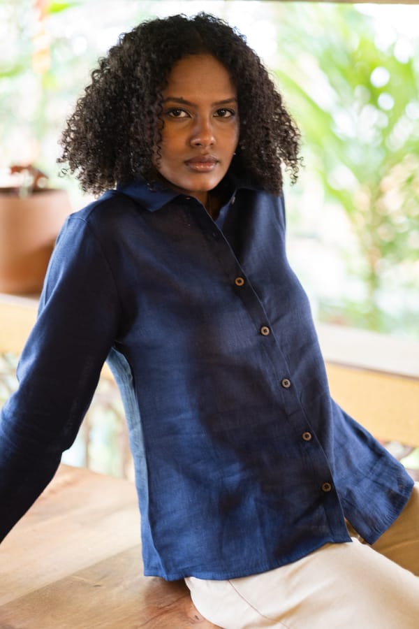Linen Day Shirt — Creatures of Habit