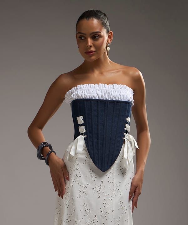 Dreaming In Denim Corset — TOIR