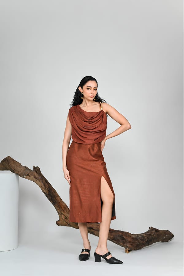 Burnt Gold Top — The Dramebaaz Company