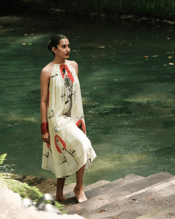 Stree Halterneck Dress — House of Urmi