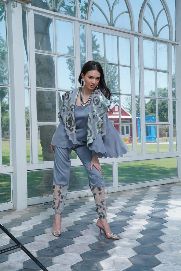 Blessed Co-Ord Grey — Chöjé