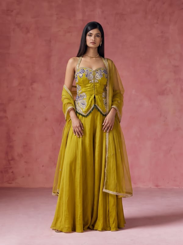 Saniya Peplum Corset Set — KELAAYAH