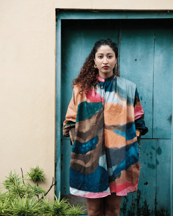 Radha Pleated Dress — House of Urmi