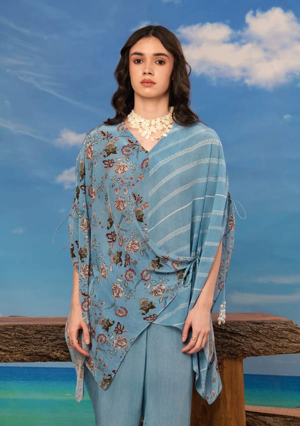 Orla Two Way Drape Top — IGT PRET