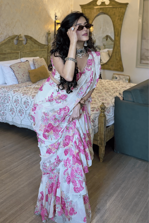 Elettra Saree Set — Paulmi and Harsh