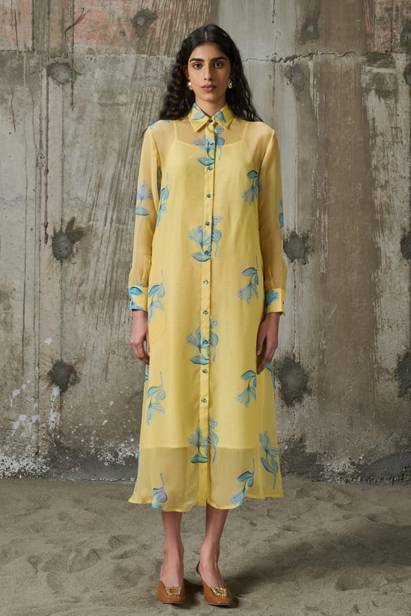Sunlit Bloom Asymmetrical Dress — Pocketful Of Cherrie