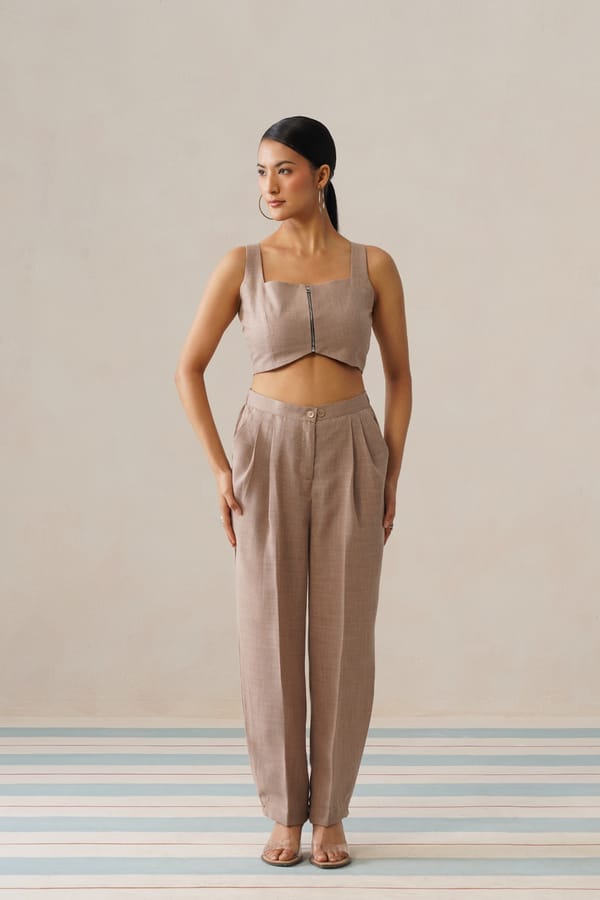 Camille 2.0 Co-ord Set (Sand) — Armoire