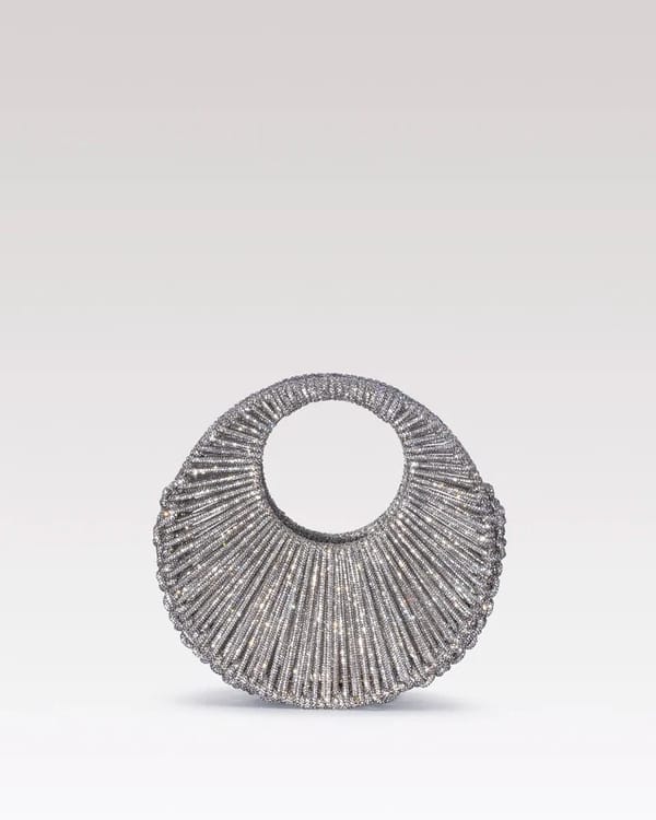Silver Sara Medium Circle — Forever Noor