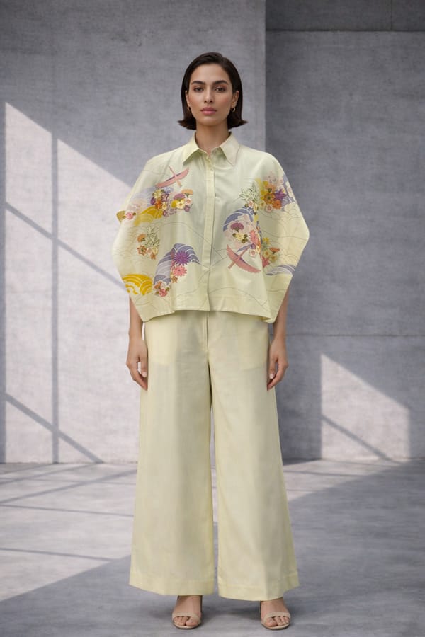 Mizu Butter Yellow  Co-Ord Set — OJA
