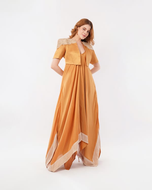 Gaia with dress — Isha Sawhney