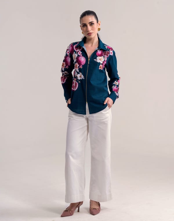 Anar bloom shirt — Label by Mohita
