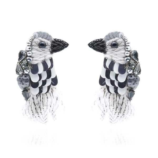 Feathered Glide Earrings — APT Forever