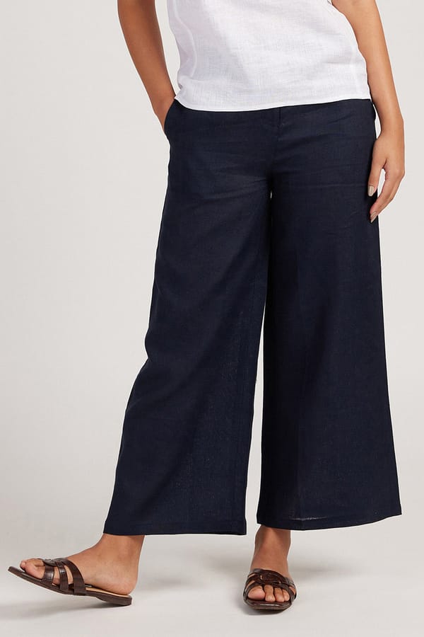 Linen Wide Leg Pants — Creatures of Habit