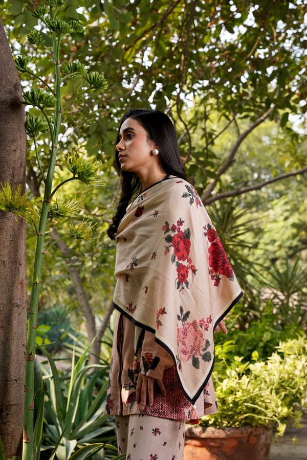 Winter Twilight Stole — Moh India