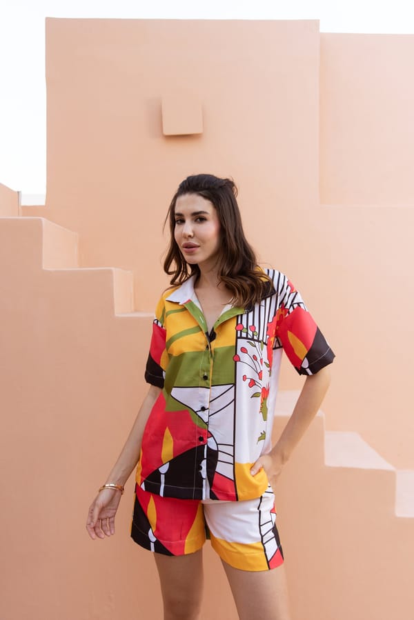 Marcela Co-ord Set (Shorts) — SAJKE