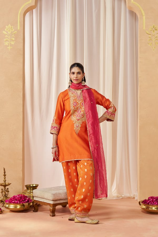 Adeela Kurta With Salwar — Sheetal Batra