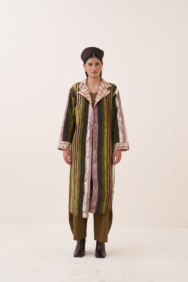 Hari Reversible Trench Jacket — Ofrida