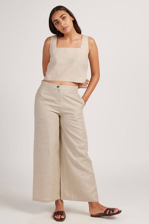 Linen Wide Leg Pants — Creatures of Habit