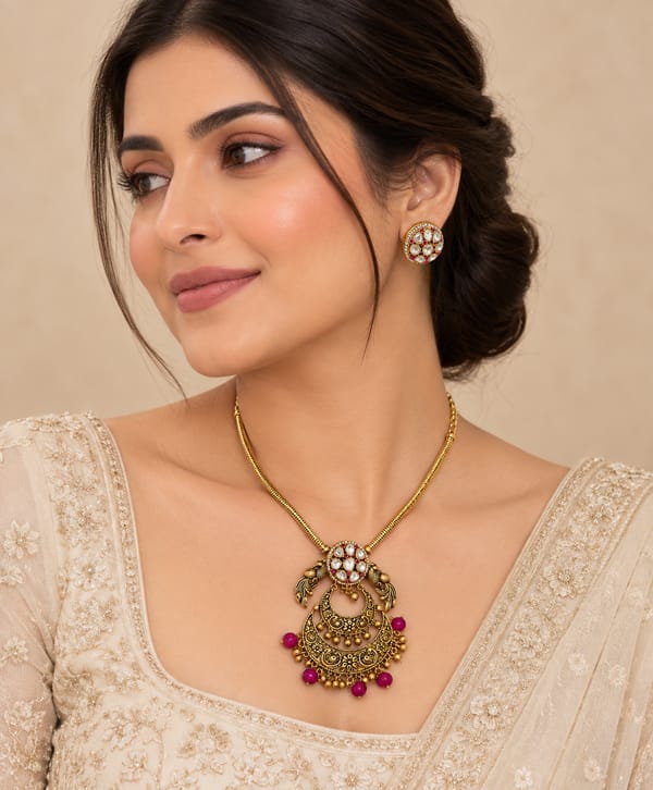 Polki Long Set — The Glam by Mansha