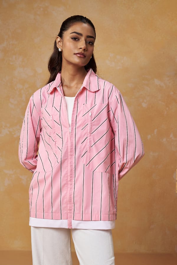 Oxford Shacket — Muvazo