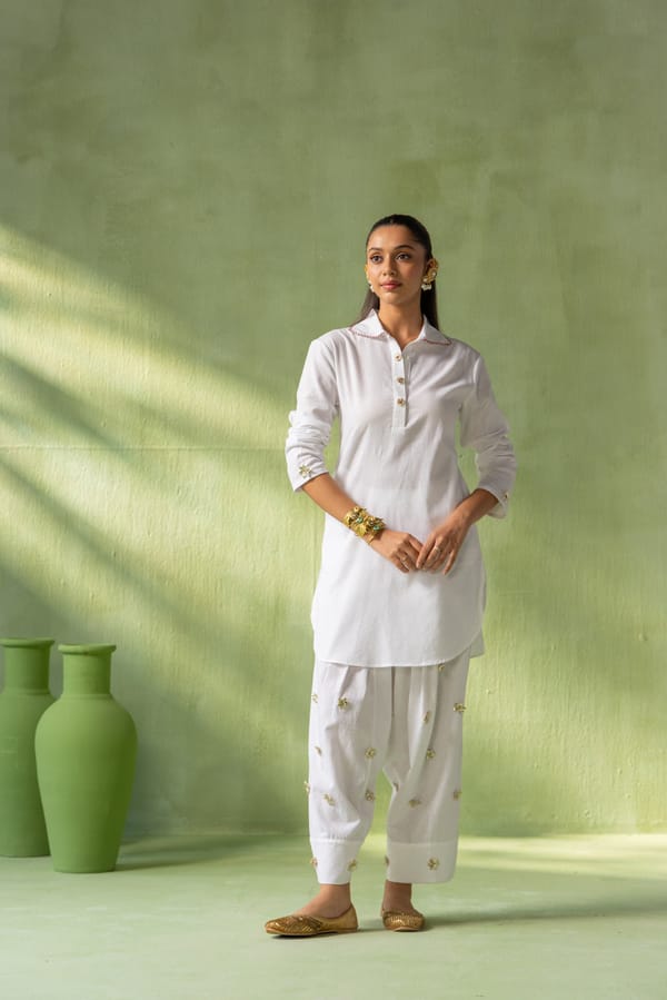 Zareen Kurta Salwar Set Pop Beads — Eko Clothing