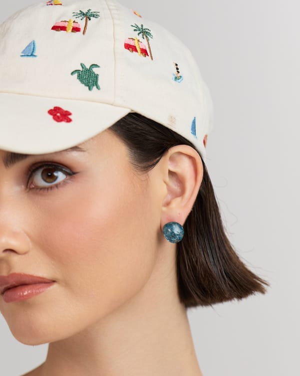 Tumble Studs (Blue) — Anaash