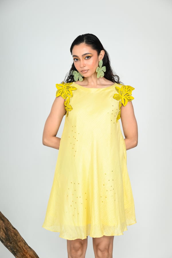 Morning Glory Bias Dress — The Dramebaaz Company