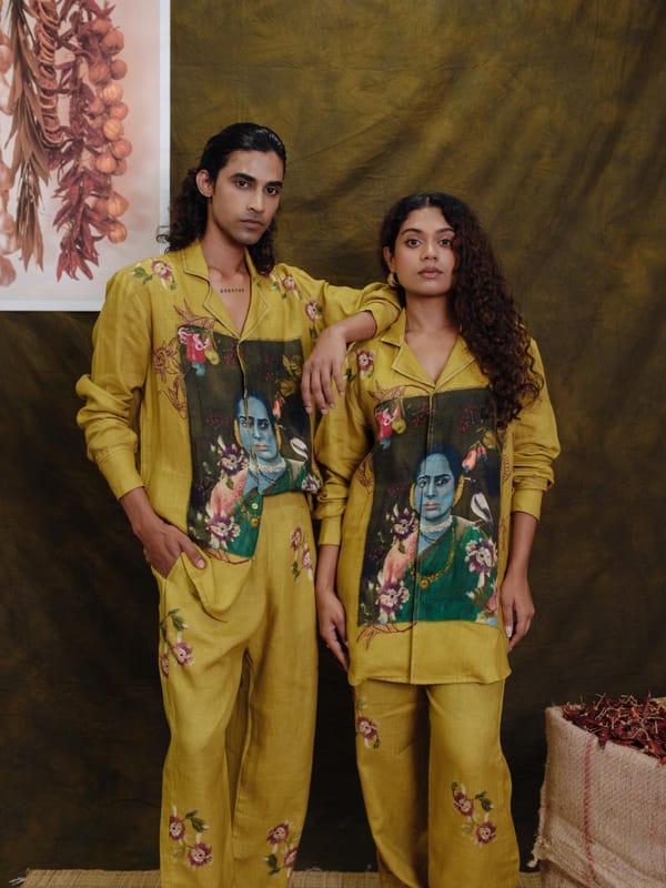 Manjal Shirt Signature — House of Urmi